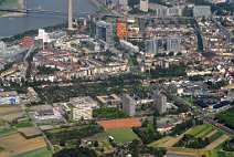 id107487 Düsseldorf am Rhein aus der Vogelperspektive | Duesseldorf from a bird's eye view , aerial photography, aerial picture, aerial pictures, air photo, air photos,...